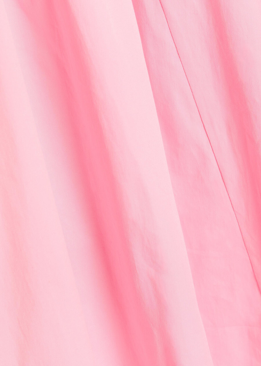 Rebecca Vallance Dianthe Off-the-shoulder Stretch-cotton Maxi Dress Pink