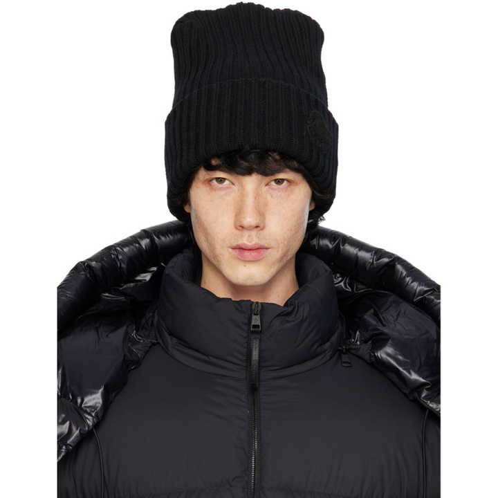 Photo: Moncler Genius Moncler x Roc Nation Black Beanie