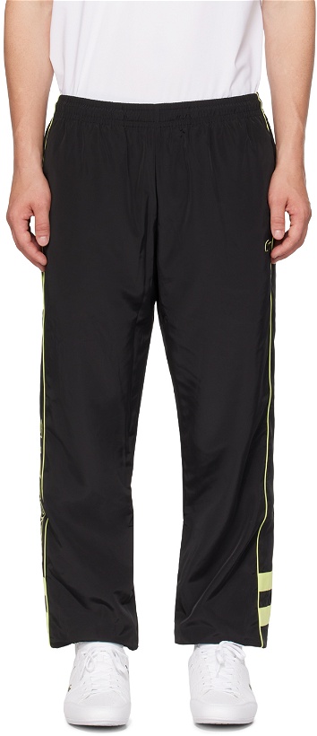 Photo: Lacoste Black Relaxed-Fit Sweatpants