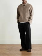 The Row - Dantes Brushed-Cashmere Twill Jacket - Neutrals