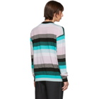 Loewe Blue Stripe Anagram Sweater