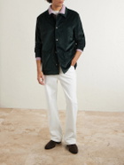 Gabriela Hearst - Javier Cotton-Corduroy Overshirt - Green
