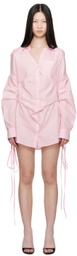 SRVC Pink Breakfast Minidress
