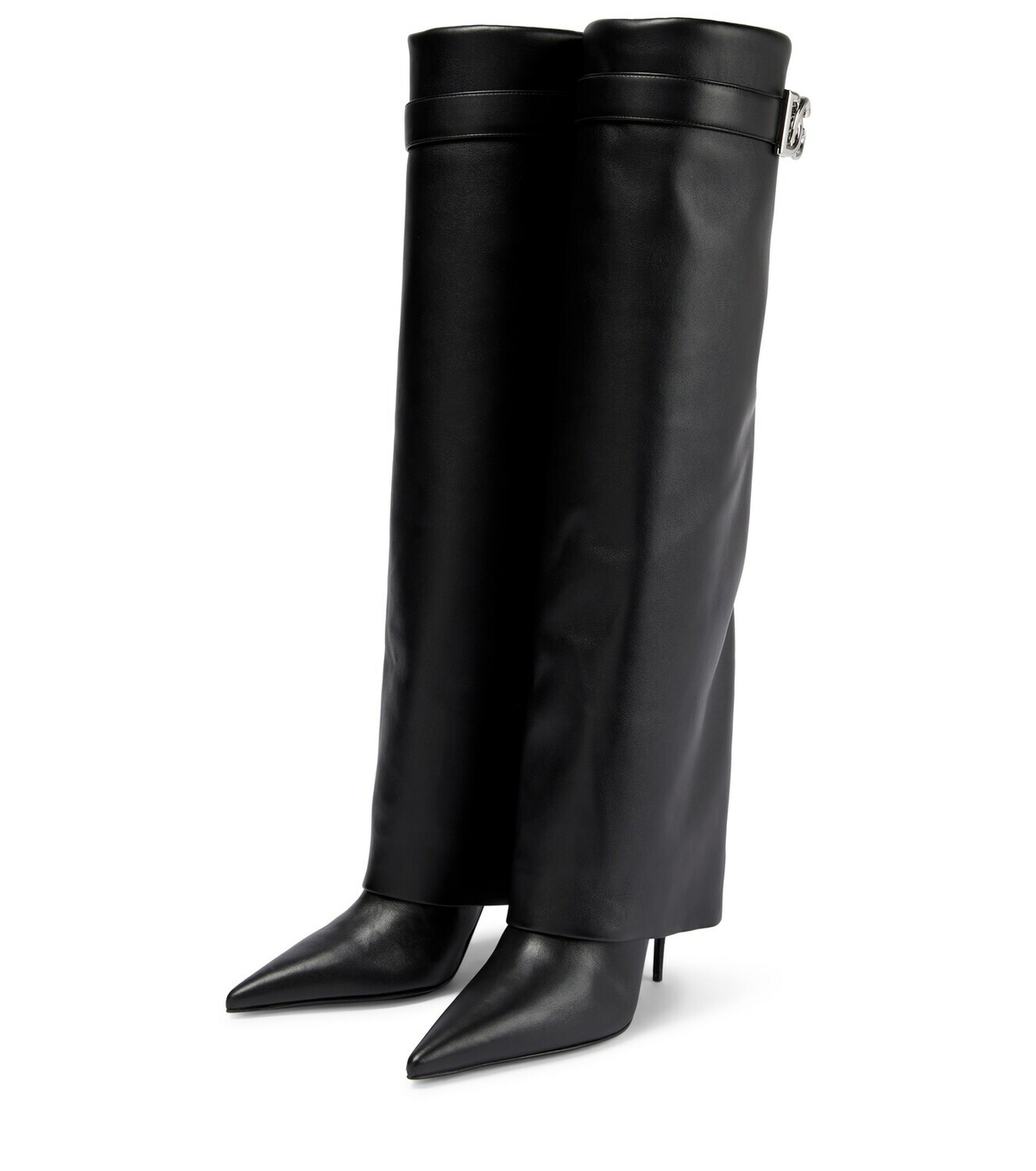 dolce and gabbana knee high boots