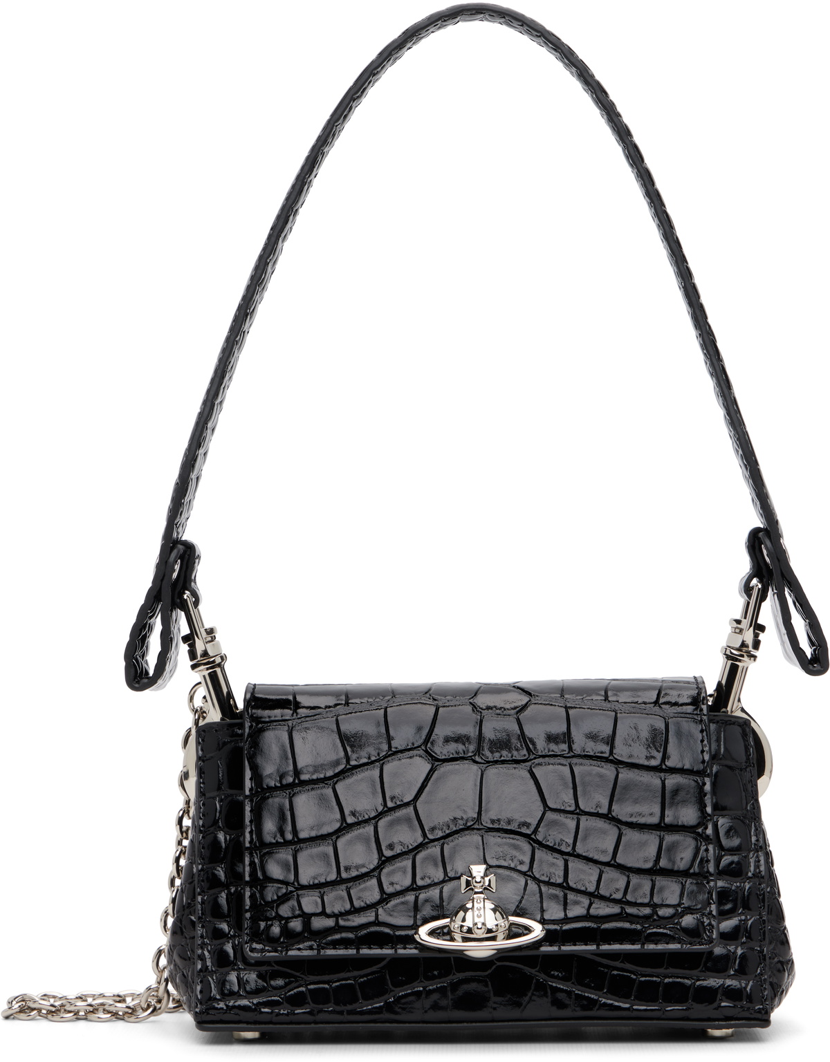 Black Hazel Small Bag by Vivienne Westwood on Sale