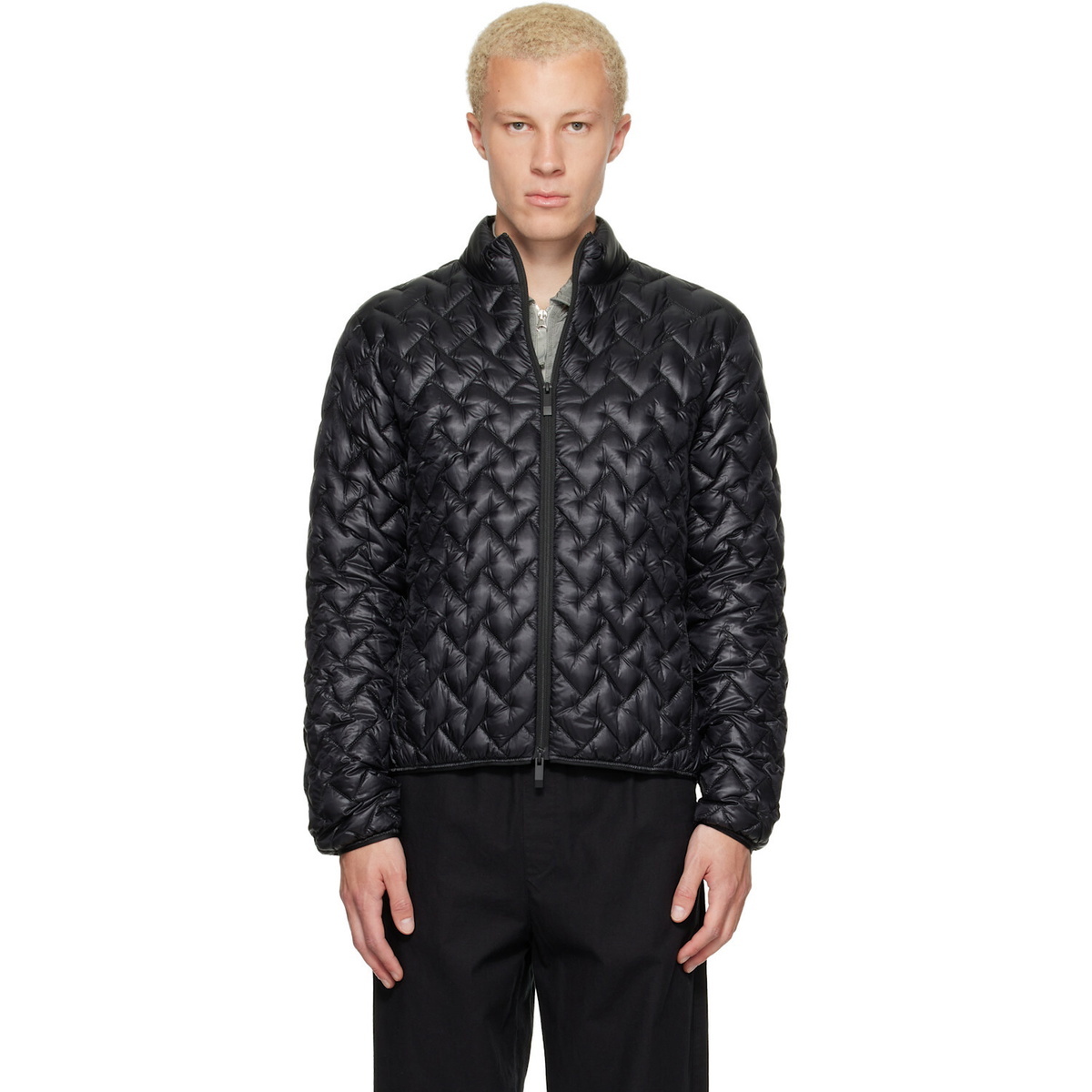Moncler Black Gamma Down Jacket