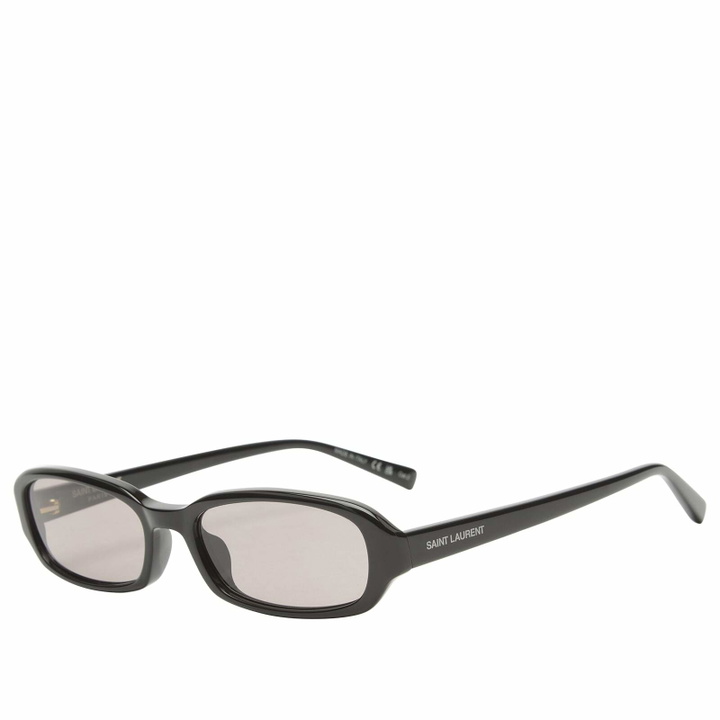 Photo: Saint Laurent Sunglasses Saint Laurent SL 872 Erin Sunglasses in Black/Brown 