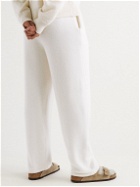Les Tien - Tapered Cashmere Sweatpants - White