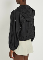 Adidas X Stella Mccartney Hooded Shell Running Jacket Black