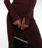 Ganni - Ribbed-knit midi dress