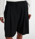 The Row Vesperis virgin wool Bermuda shorts