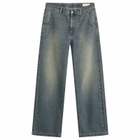 mfpen Men's Straight Cut Jeans in Vintage Blue
