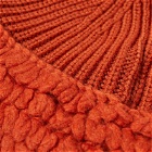Moncler Genius x Salehe Bembury Knitted Beanie in Orange