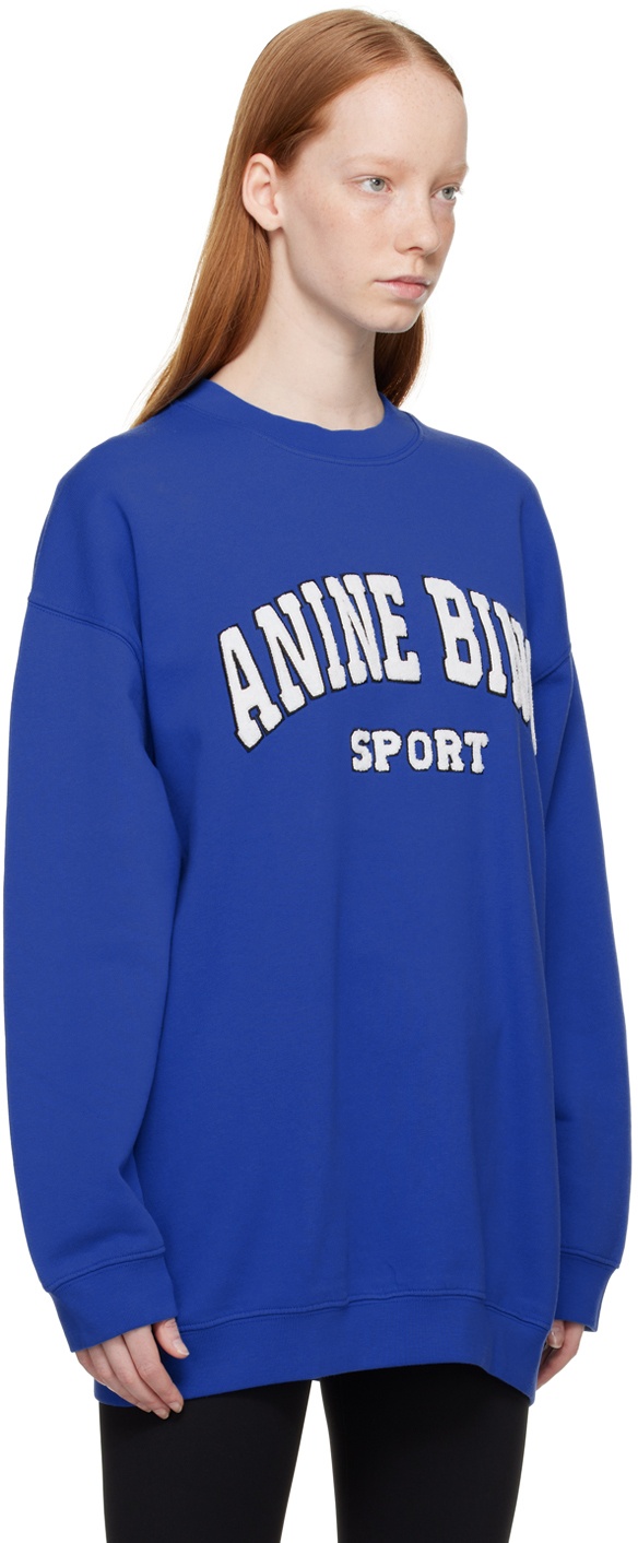 ANINE BING Blue Tyler Sweatshirt ANINE BING