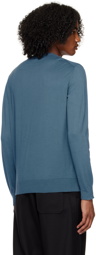 ZEGNA Blue Fitted Sweater