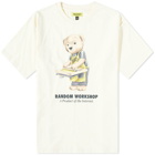 MARKET Men's Random Workshop Bear T-Shirt in Cream