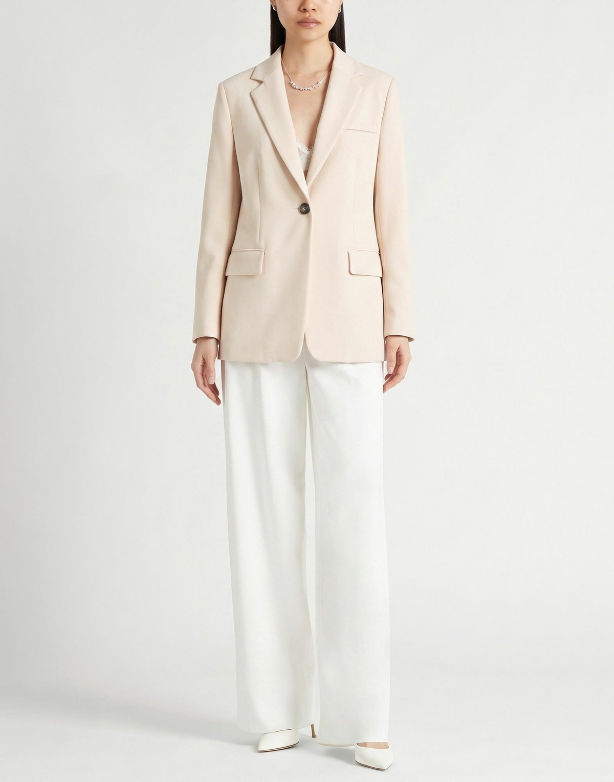 Peserico Womens Blazer in Beige