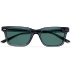 The Row - Oliver Peoples BA CC Square-Frame Acetate Polarised Sunglasses - Navy