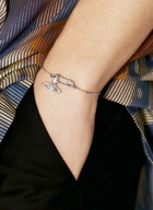 Vivienne Westwood Lucrece Safety Pin Bracelet
