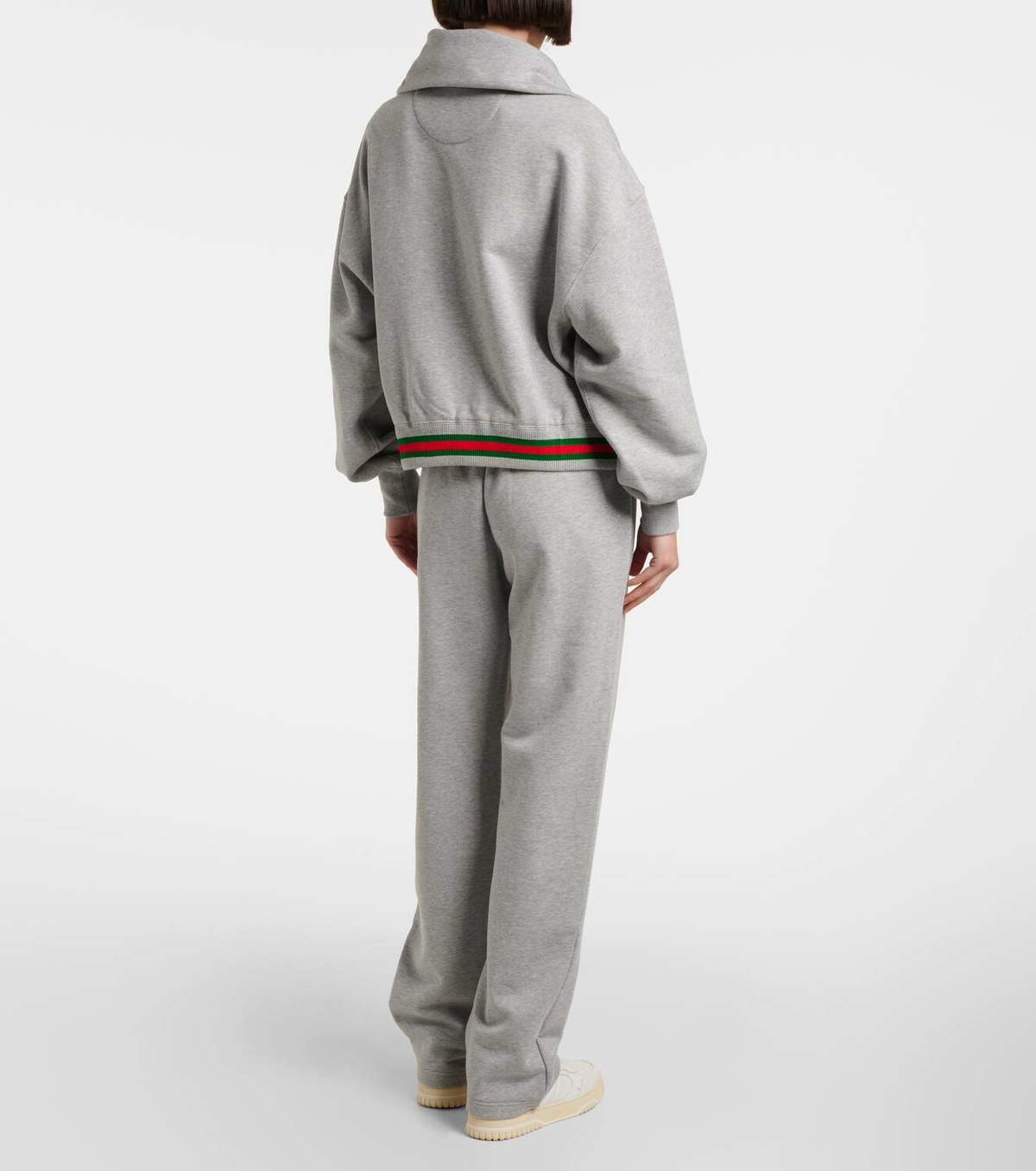 Gucci Web cotton jersey sweatshirt