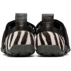 Wales Bonner White & Brown Jewel Mary Jane Sneakers
