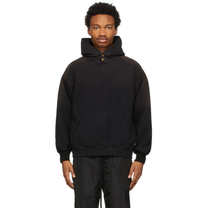 Photo: Fear of God Black Faded Hoodie