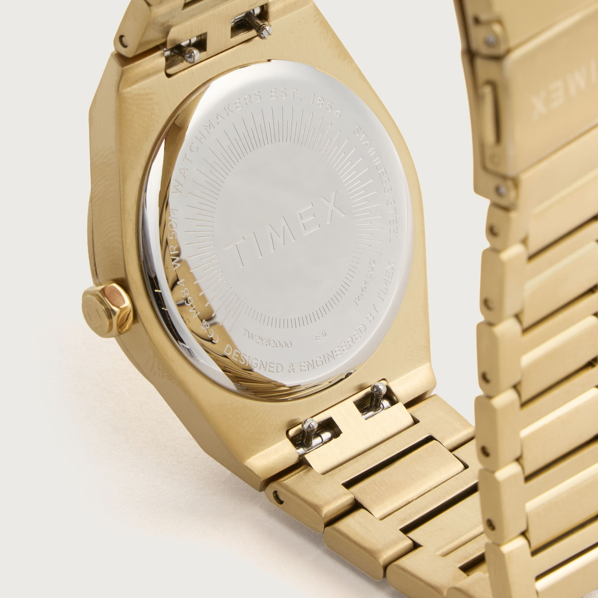 Timex Q Riviera Watch in Gold