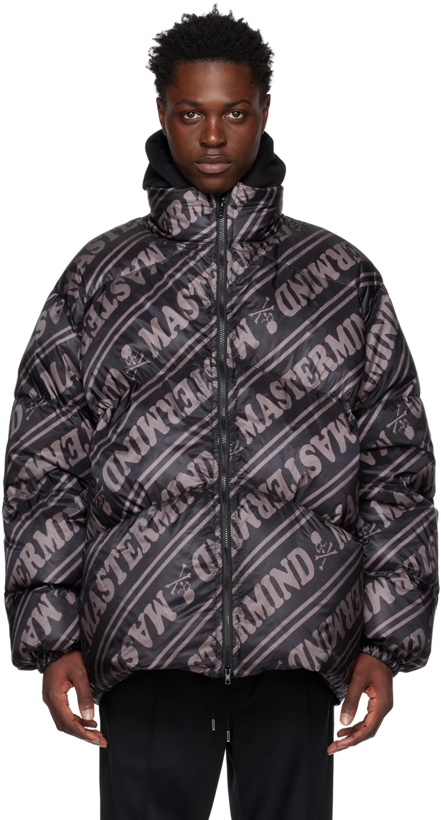 Photo: mastermind WORLD Black Rocky Mountain Featherbed Co. Edition Leather Down Jacket
