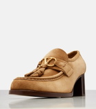 Valentino Garavani VLogo 60 suede loafer pumps