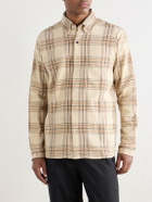 Kardo - Ronald Checked Cotton Shirt - Neutrals