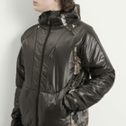 ROA Men's Hima Primaloft® Moth Print Insulated Synthetic Jacket in Anthracite