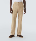 Dolce&Gabbana Palermo linen straight pants