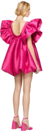 Kika Vargas Pink Adri Short Dress