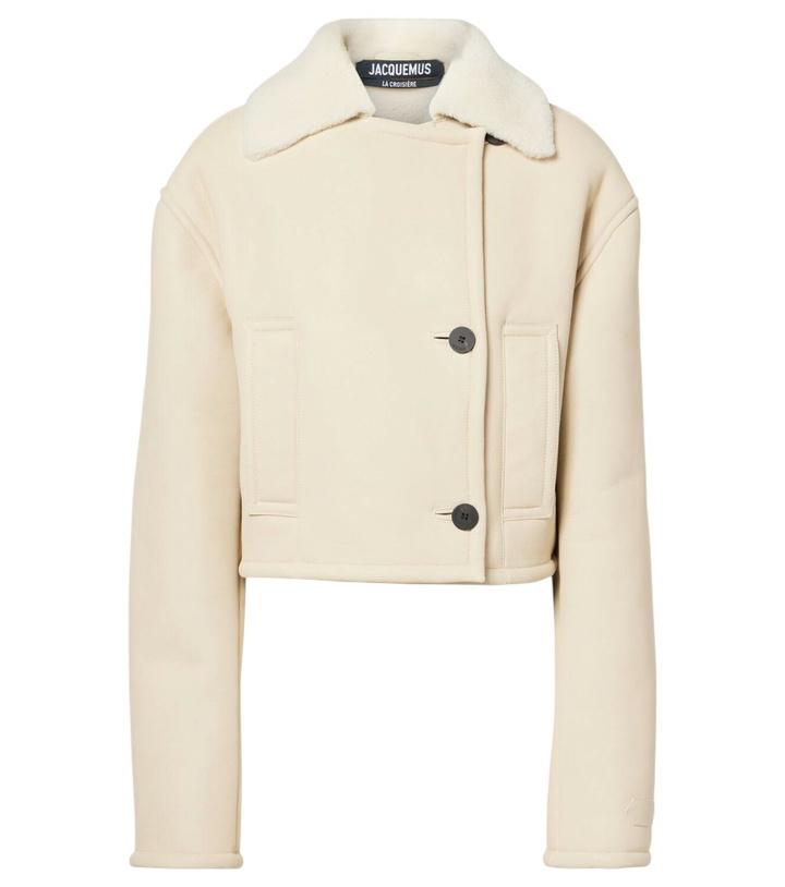 Photo: Jacquemus Marino cropped shearling jacket