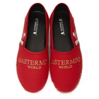 mastermind WORLD Red Suicoke Edition JASS-MM-WLD Espadrilles