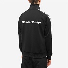 F.C. Real Bristol Men's FC Real Bristol Training Track Jacket in Black