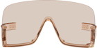 Gucci Pink Mask Sunglasses
