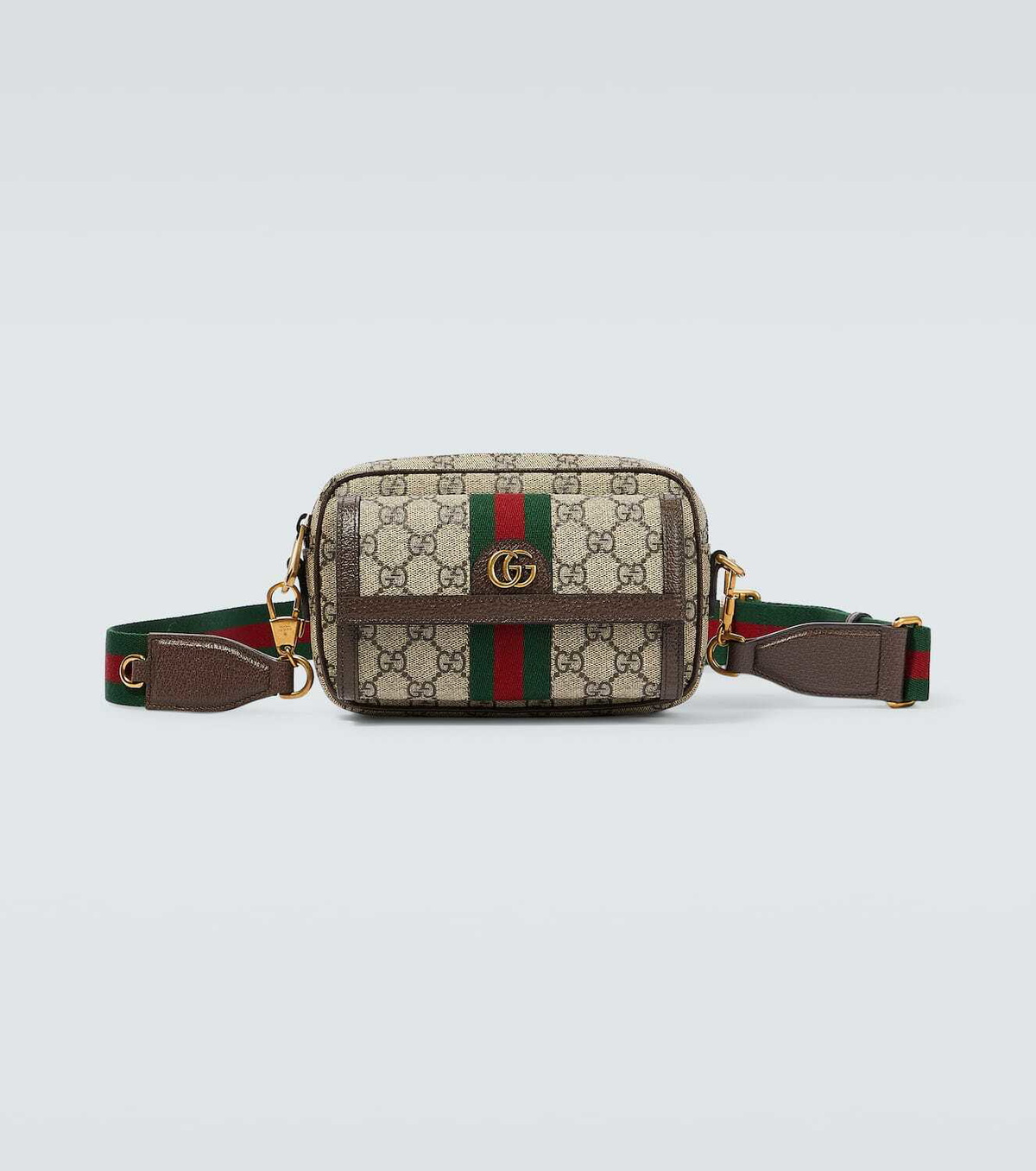 Gucci ophidia gg 2024 supreme canvas wristlet