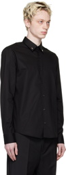 Hugo Black Embellished Shirt