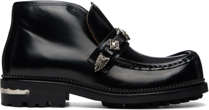 Photo: Toga Virilis Black Leather Boots