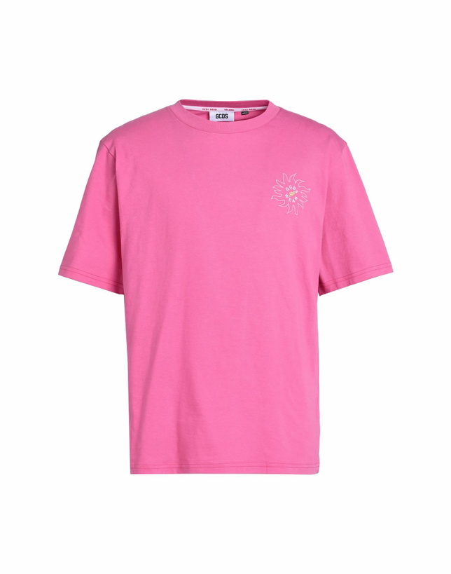 Photo: Gcds Mens T-shirt Fuchsia