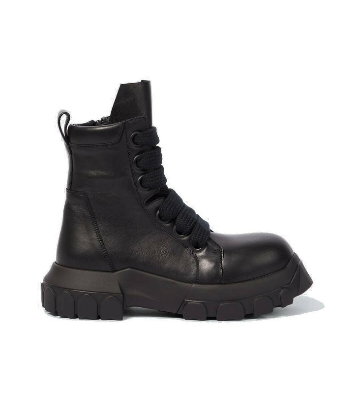 Photo: Rick Owens Jumbo Laced leather boots
