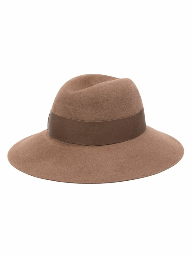 Photo: BORSALINO - Claudette Shaved Felt Fedora Hat