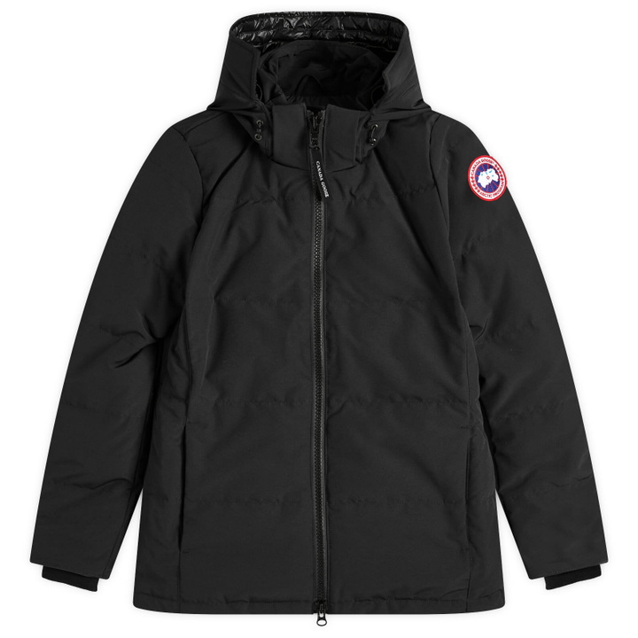 Photo: Canada Goose Women's Chelsea Parka Jacket in Black