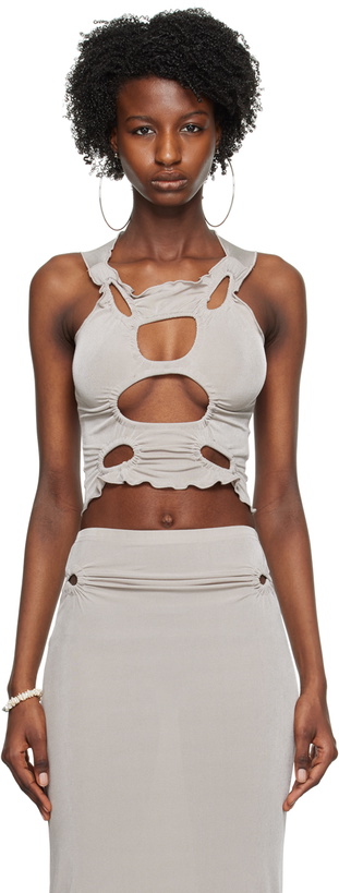 Photo: TYRELL SSENSE Exclusive Gray Tank Top