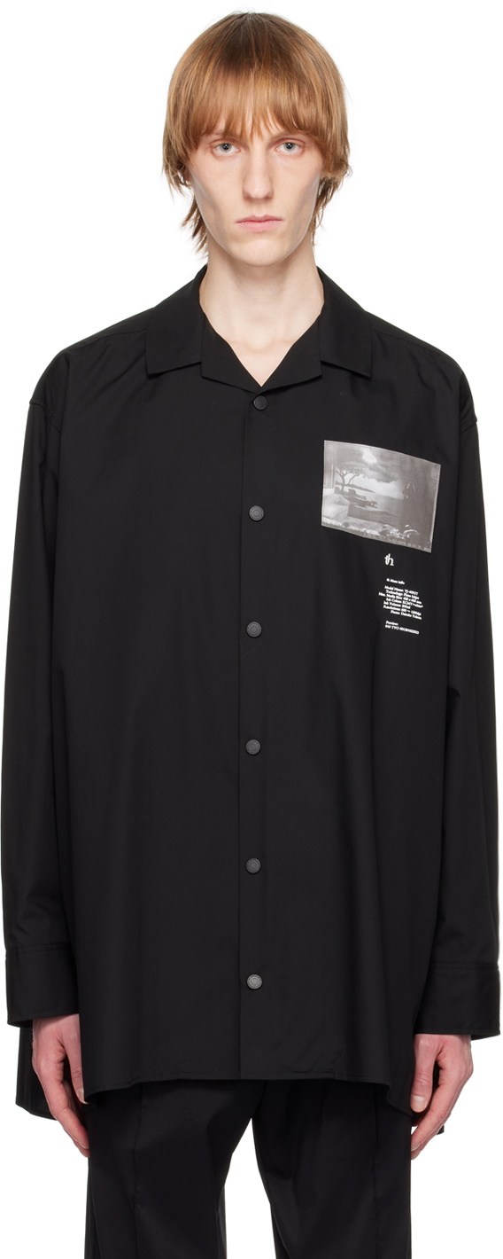 Th products Black Oversized Shirt