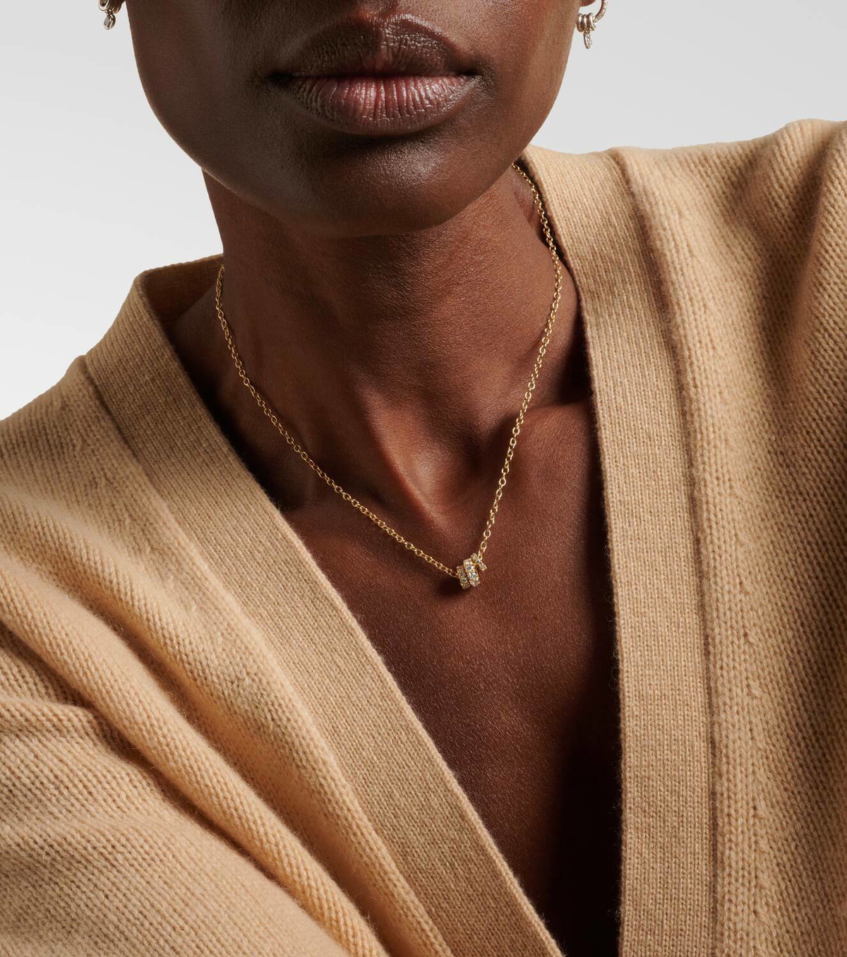 Spinelli Kilcollin Vesta 18kt gold chain necklace with diamonds