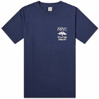 Sporty & Rich Men's Yacht Club T-Shirt in Navy/White