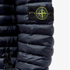 Stone Island Men's Lightweight Hooded Down Jacket in Navy Blue