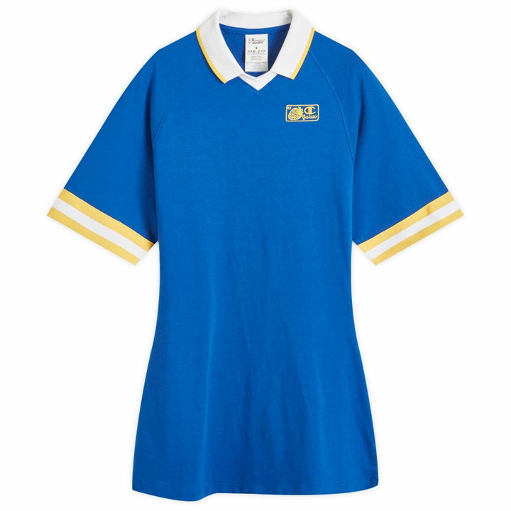 Photo: Champion Women's x Guizio V-Neck Mini Dress in Surf The Web